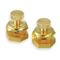 GAUGE SET STAIR/SQU BRASS 