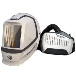 PAPR SYSTEM C/W CARRY BAG + RWX-2000 AUTODARK MASK 3.54X1.57