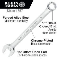 COMBINATION WRENCH 3/8