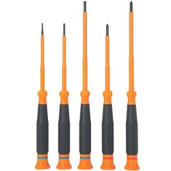 SCREWDRIVER SET MINI PREC 1000V INSUL 5 PC