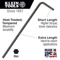 SET CADDY HEX KEY 9PC