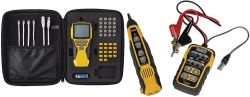 Klein Tools VDV501-852 Cable Tester & VDV500-820 Cable Tracer with Probe Tone Pro Kit