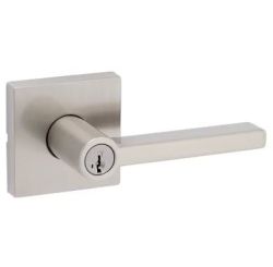 LOCKSET LEVER HALIFAX BLK