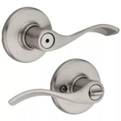 LEVER DOOR SATIN NICKEL 93001-885