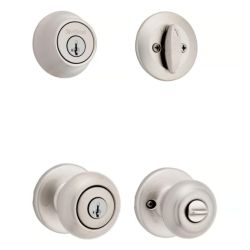 DEADBOLT ENTRY KNOB SINGL
