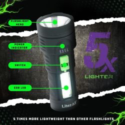 FLASHLIGHT RECHR ULTAC OG SOFT TOUCH