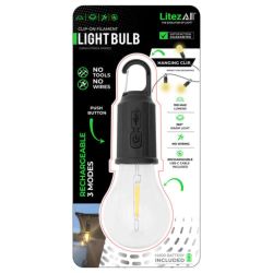 BULB RECHARG 100LUMEN W/ CARABINER
