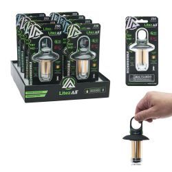 LANTERN MINI RECHAR 250LU W/ FLASHLIGHT 180LUM