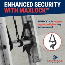 LADDER EXT ALUM 32' 300# TYPE IA