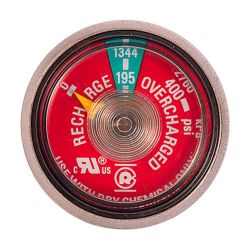 GAUGE DRY CHEM 195LB 