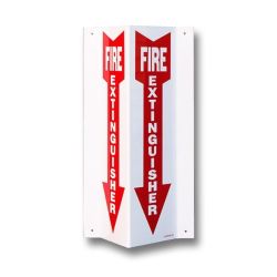 SIGN FIRE EXTING 4X12 3D 