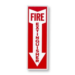 SIGN FIRE EXTING 4X12 