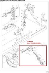 GEAR CASE ASEMBLY RBC414U