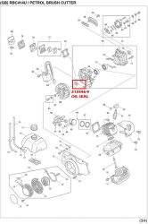 OIL SEAL 15 CRANK RBC414U