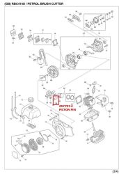 PIN PISTON BRSHC RBC414U