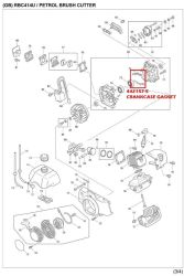 GASKET CRANKCASE RBC414U