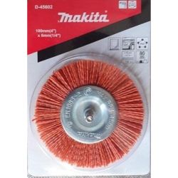WHEEL NYLON 4X1/4 80G. SHNK ORANGE COARSE 4500RM