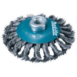 BRUSH S/CUP 4"X5/8KNOT MS