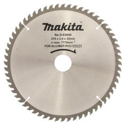 BLADE 8.25"60TCT AL PVC L. MDF LAM CHP 2.4MM-K 7170R