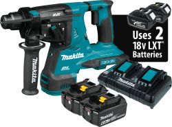 DRILL ROT 1-1/8SDS+36V 6A. BL 2X6AH 2.3# 5000BPM AVT