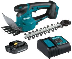 SHEAR 4-5/16"GRASS BLADE+8" HEDGE18V+1.5AH BATTERY+DC18SD CHARGER 2500SPM