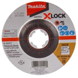 DISC GRIND XLK 4.5X1/4"SS XLOCK FLAT