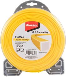 LINE NYLON 3MMX44M SQ YEL. 2LAYER SQUAREPRO.12"X144'