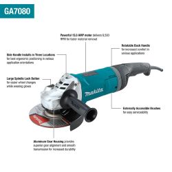 GRINDER 7 EX.HD 15A SFTST. 2600W 8500RM ROTHDL LOKON