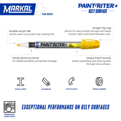 MARKER PAINT PEN BLACK 1/8