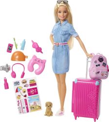 BARBIE DOLL AND TRAVEL SE 