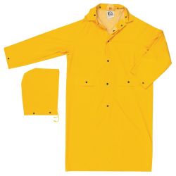RAINCOAT PVC C/W HOOD 4XL