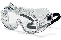 GOGGLES CLEAR PERFORATED