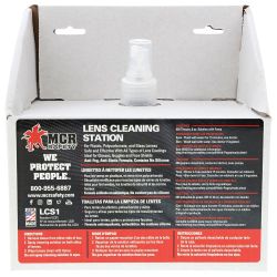 MCR LCS1 CREWS DISPOSABLE LENS CLEANING STATION 8 OZ WITH TISSUES