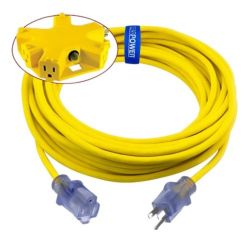 ADAPT INDOOR 5 OUTLET YEL