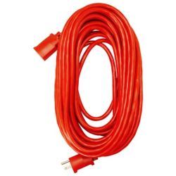 CORD EXT 25' 14/3 RED 15A SJTW