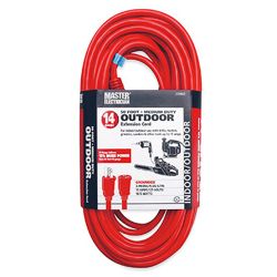 CORD EXT 50' 14/3 RED 239962