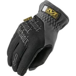 GLOVE MECHANIX LTH BLK LG