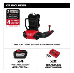 BLOWER BACKPACK M18 DUAL