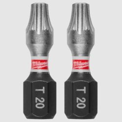 BIT DRIVER INS T20 1" 2PK
