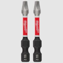 BIT DRIVER IMP SQ2 2" 2PK