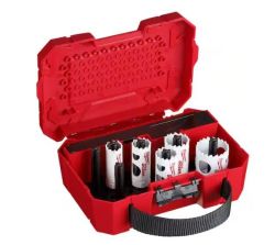 SAW HOLE KIT BI-METAL 9PC