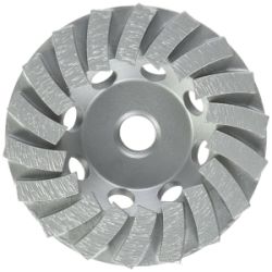 WHEEL DIA CUP 4"X5/8TURBO SEGMENTBO SMOOTH 49937780