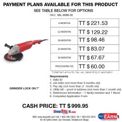 GRINDER 715A 4.2HP 2100W LOCKON 8500RPM TRIGGER
