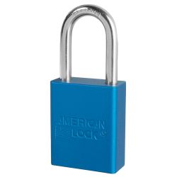 PADLOCK ALUMINUM BLUE