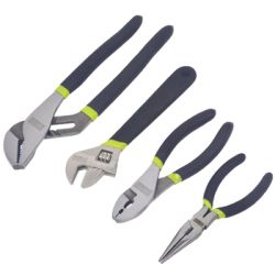 SET PLIERS & WRENCH 4PC