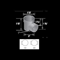 OUTLET DRAIN DOUBLE 3