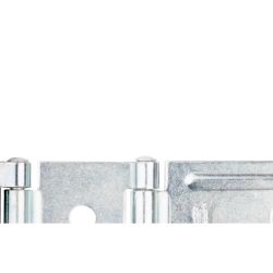 HASP DBL HINGE ZINC 3-1/4
