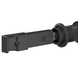 LOCK DOOR BARN SLIDE BLK