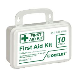 10 PERSON FIRST AID KIT ANSI CERTIFIED