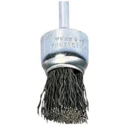 BRUSH WIRE END 3/4CRMP CS